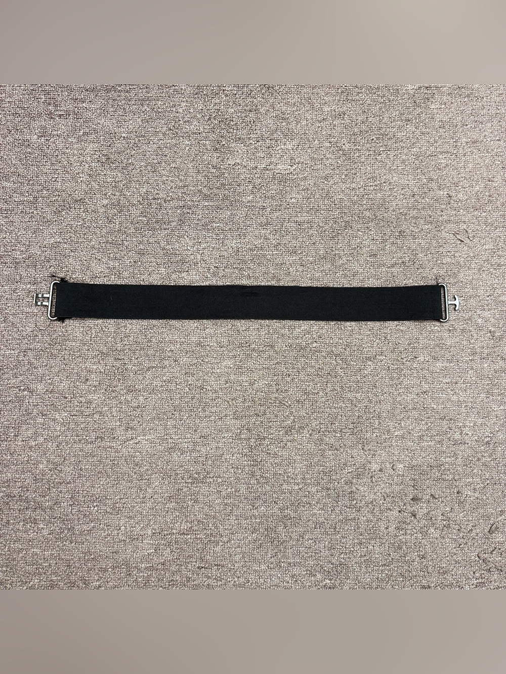 Black Elastic English Horseback Riding Belt